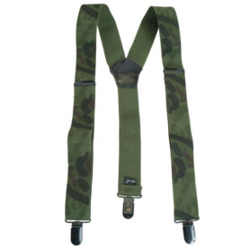 MIL-TEC kšandy kalhotové Y s klipsny WOODLAND