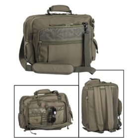 MIL-TEC taška AVIATOR na doklady nebo notebook ZELENÁ