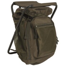 MIL-TEC batoh se stoličkou 20l ZELENÝ