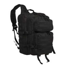 MIL-TEC batoh ASSAULT velký přes jedno rameno ČERNÝ