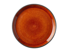 Bitz Kameninový servírovací talířek 17 cm Black/Amber