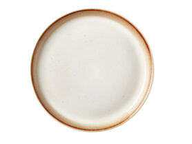 Bitz Kameninový servírovací talířek 17 cm Cream/Cream