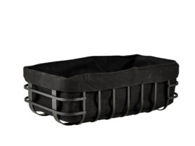 Holm Košík na pečivo 27x17x9 cm Black