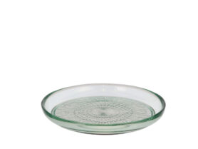 Bitz Skleněný dezertní talíř Kusintha 18 cm Green