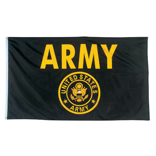 ROTHCO vlajka ARMY ČERNÁ