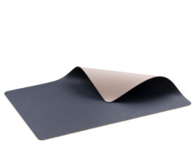 Bitz Oboustranné omyvatelné prostírání 46x33 (sada 4 ks) Royal Blue/Sand