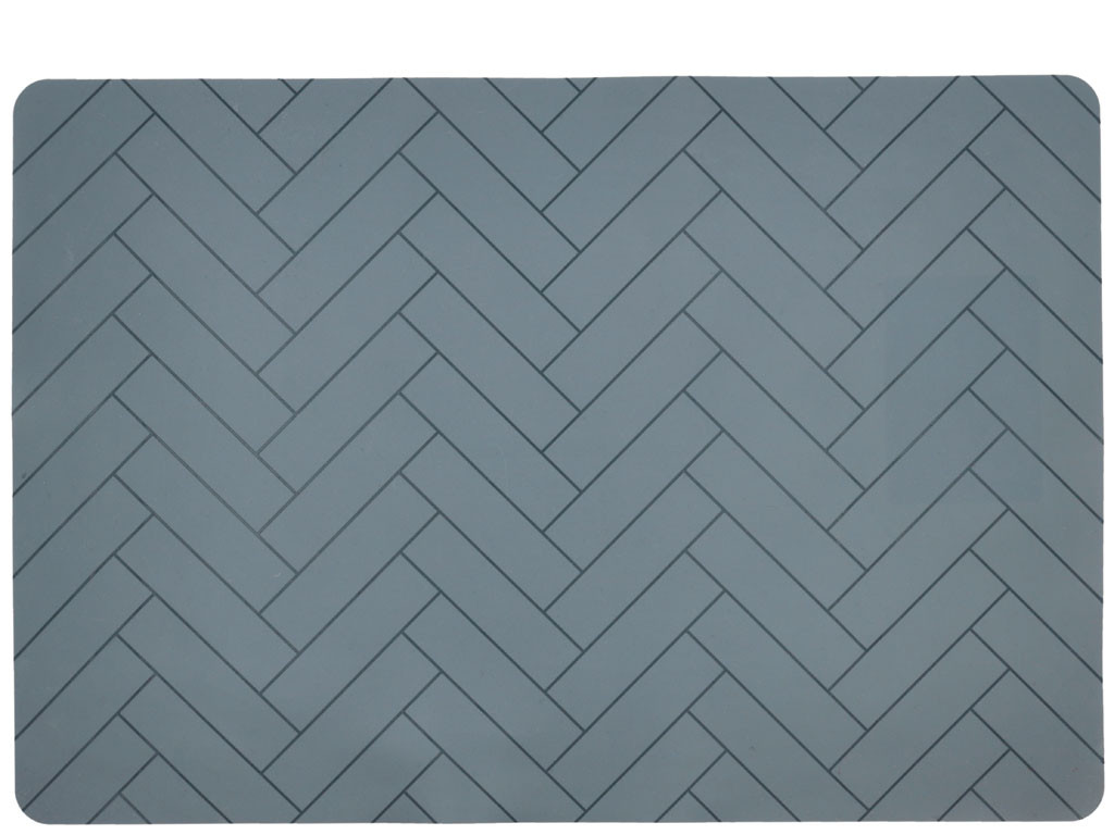 Södahl Prostírání 33x48 Tiles China blue Silicone
