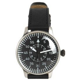 MIL-TEC hodinky ARMY MECHANIC RETRO - ČERNÝ ciferník