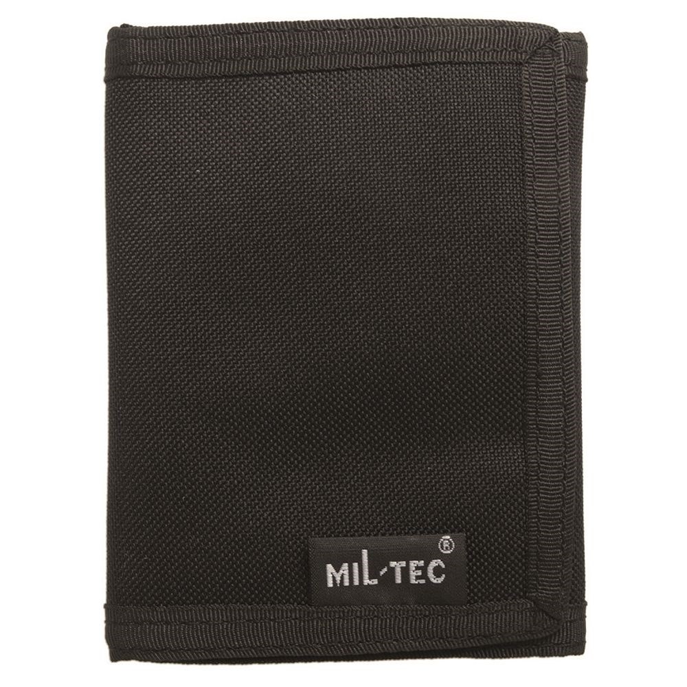 MIL-TEC peněženka s více odděleními ČERNÁ