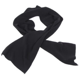 Pro Company šála fleece 160x25 cm ČERNÁ
