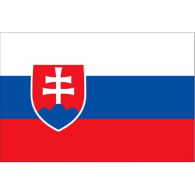 Vlajka na tyčce SLOVENSKO 30x45cm