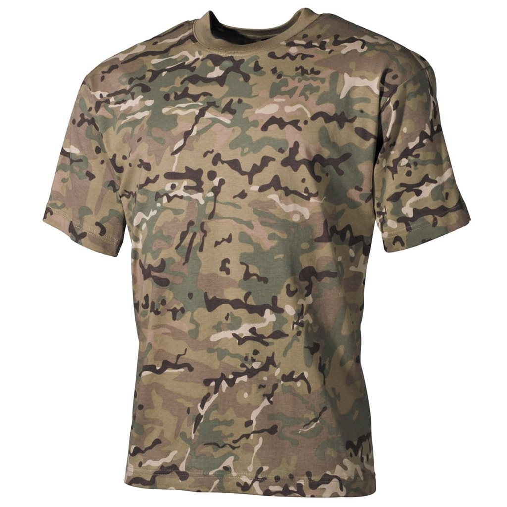 Triko dětské BASIC OPERATION CAMO vel. 134-140