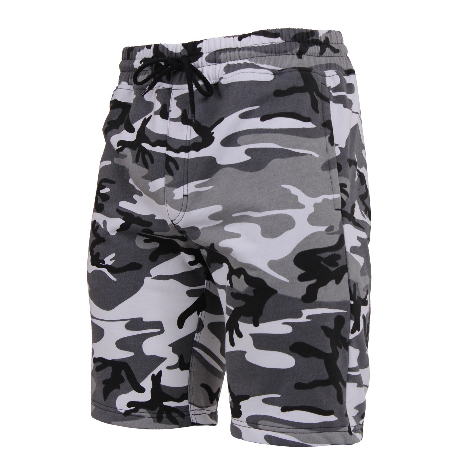Kraťasy teplákové CITY CAMO vel. M