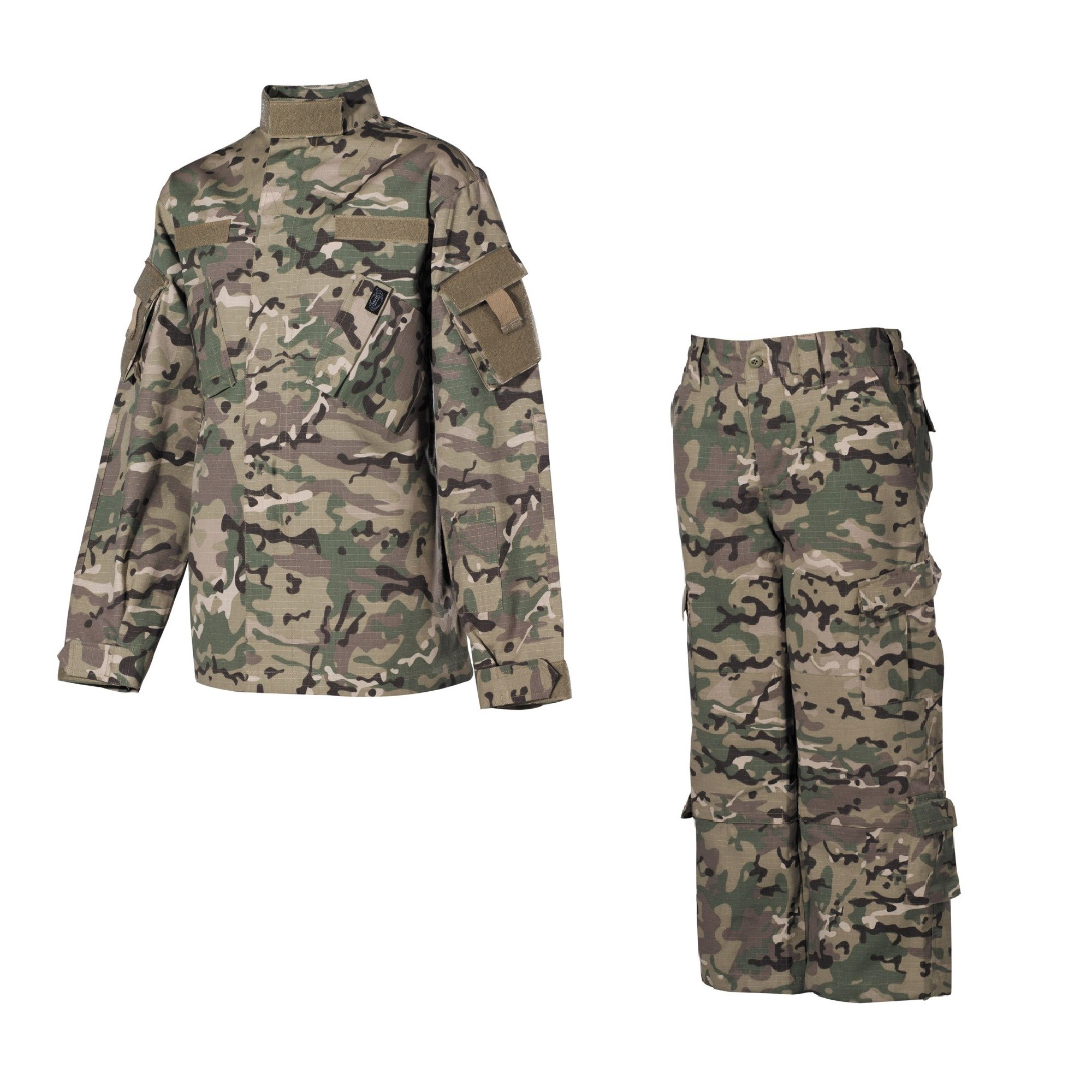 Komplet dětský maskovaný střih ACU OPERATION CAMO vel. XXL