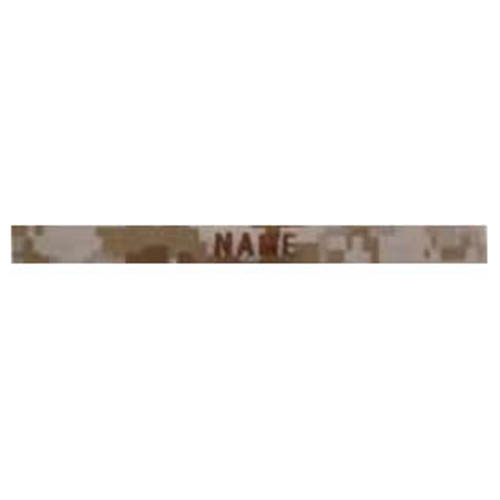 MILITARY RANGE nášivka jmenovka "NAME" na GORE-TEX bundu MARPAT D
