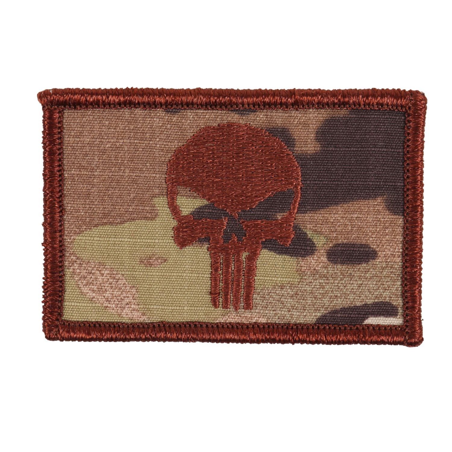 MILITARY RANGE nášivka LEBKA PUNISHER velcro MULTICAM