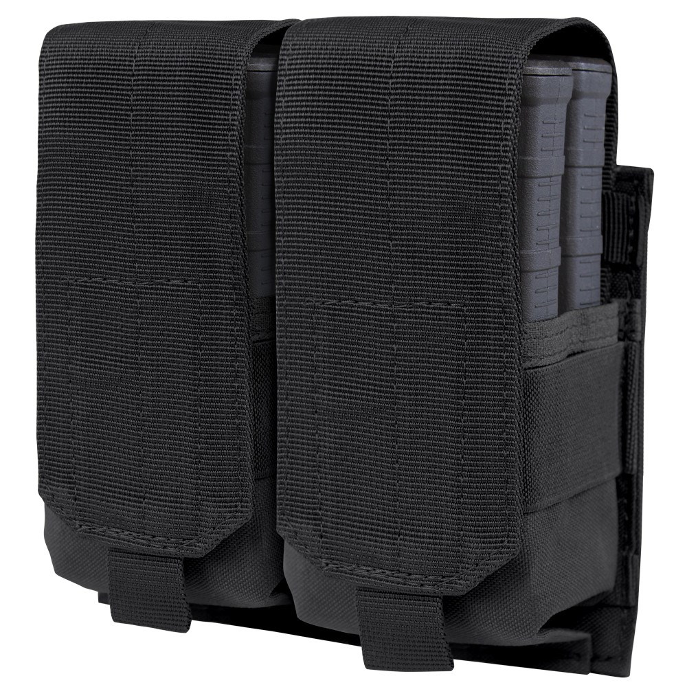 CONDOR OUTDOOR sumka dvojitá na zásobníky M14 Gen. II ČERNÁ