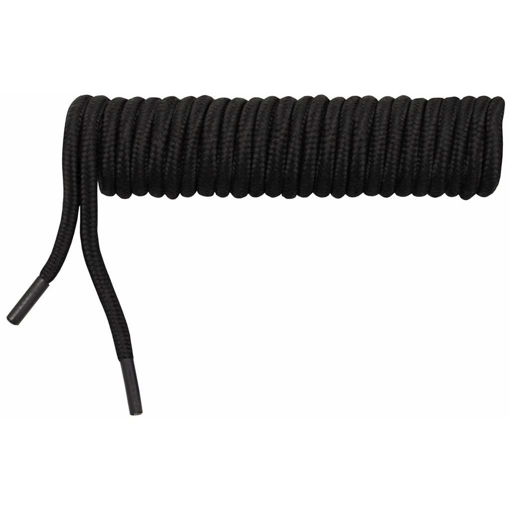 MFH tkaničky BW do bojových bot ČERNÉ 160 cm