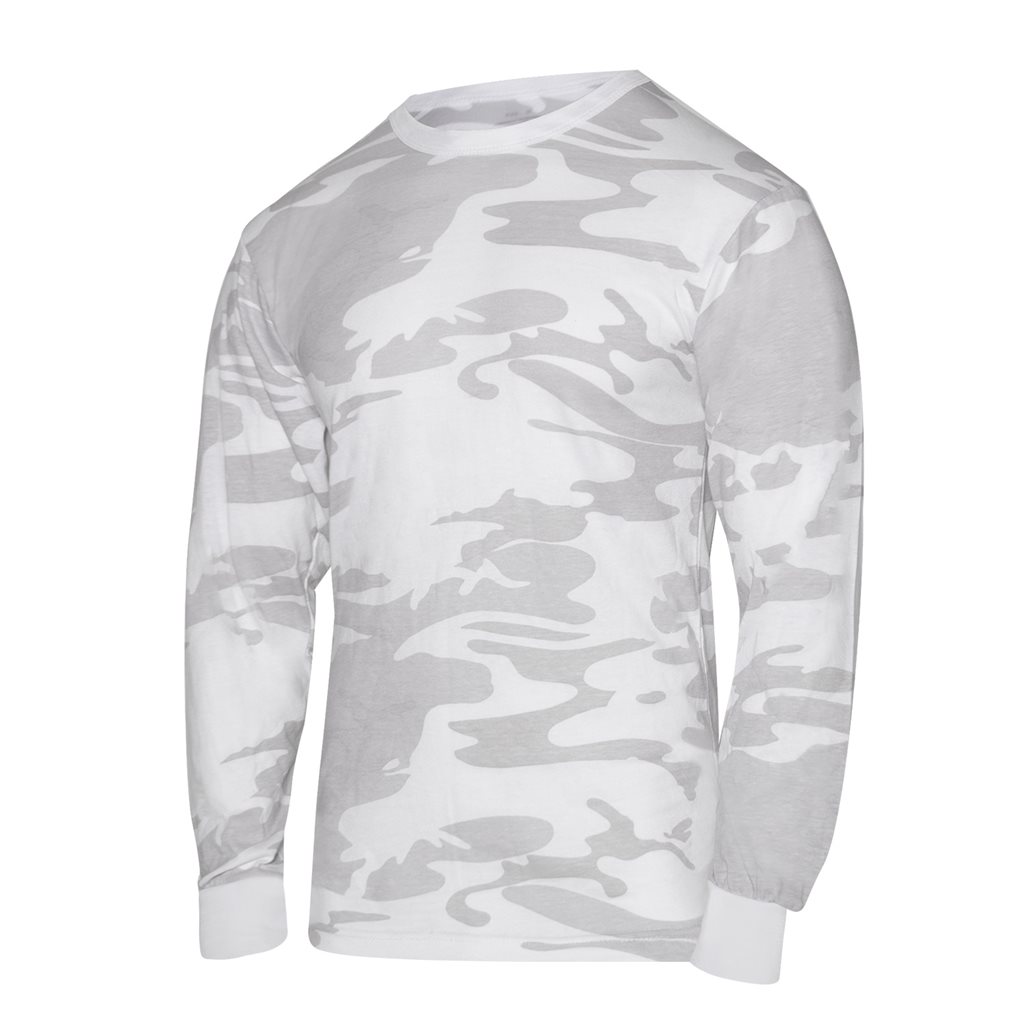 Triko s dlouhým rukávem WHITE CAMO vel. XXL