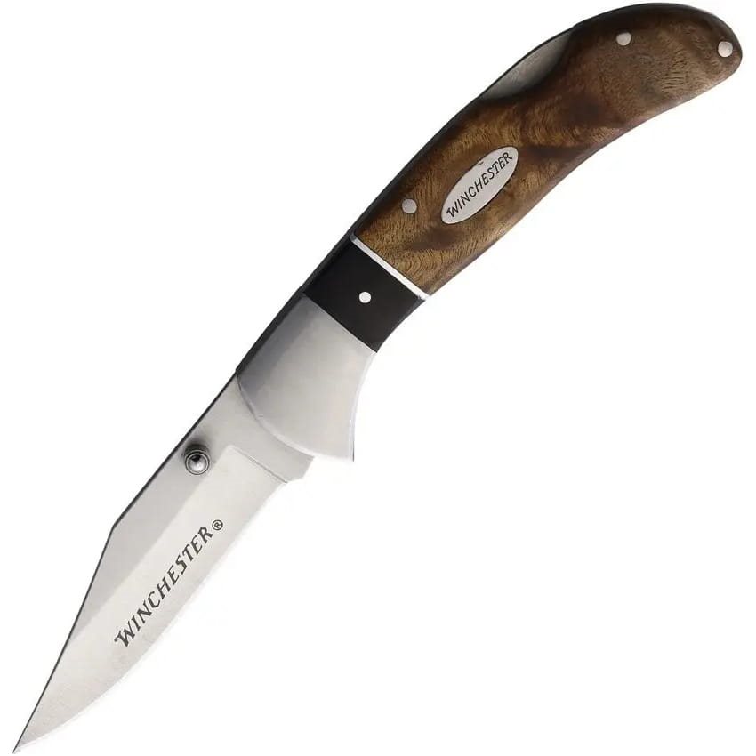 Winchester nůž zavírací BURL WOOD