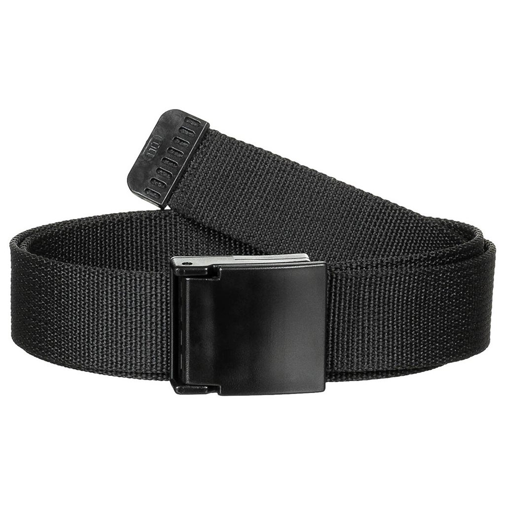 MFH opasek US STEALTH 40 mm ČERNÝ