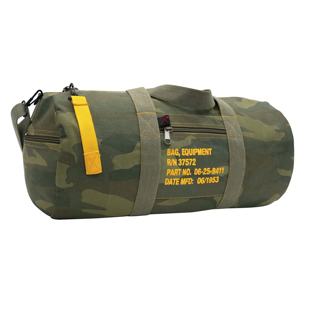 ROTHCO taška EQUIPMENT velká plátěná WOODLAND