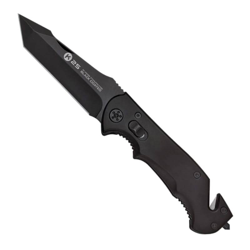 K25 nůž zavírací 25088 černá čepel ČERNÝ