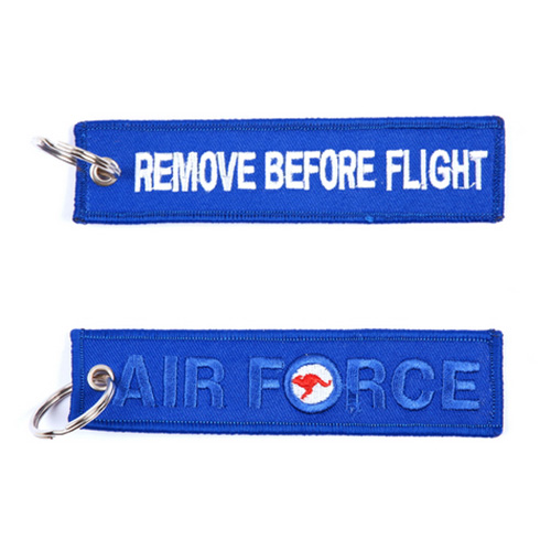 FOSTEX klíčenka REMOVE BEFORE FLIGHT / AIR FORCE