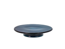 Bitz Kameninový stojan na dort 30x5,5 cm Dark Blue