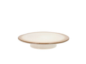 Bitz Kameninový stojan na dort 30x5,5 cm Cream