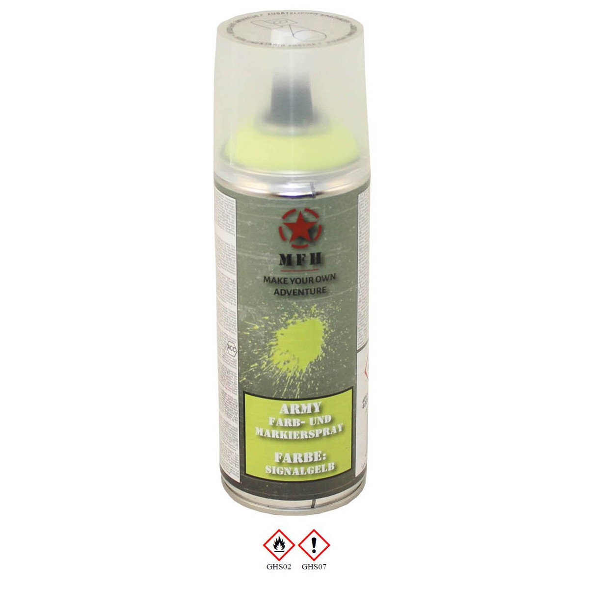 MFH barva ARMY ve spreji 400ml RAL 1026 signální žlutá