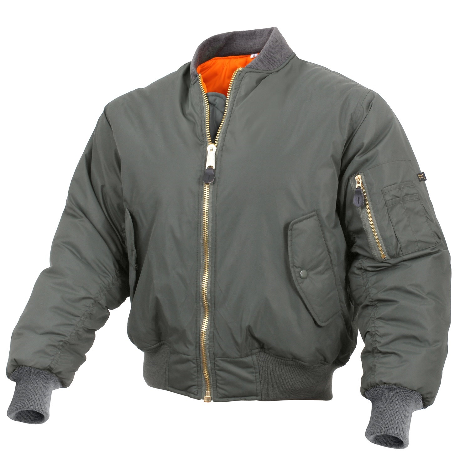 Bunda bomber ENHANCED MA1 FLIGHT SAGE GREEN vel. M
