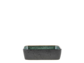 Bitz Kameninová zapékací mísa 19x14 cm Black/Green