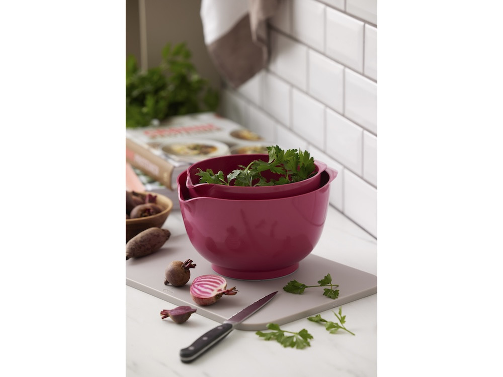 Rosti Sada kuchyňských mís Margrethe 1,5+3L Beetroot - Obrázek 2