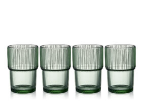 Bitz Sada 4 kávových sklenic Kusintha 38cl Green
