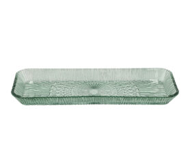 Bitz Obdélnikový servírovací tác Kusitha 38x14cm Green