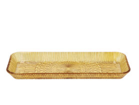 Bitz Obdélnikový servírovací tác Kusitha 38x14cm Amber