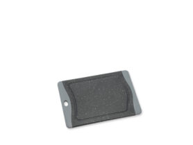 Holm Plastové prkénko na krájení 20x14x0,8 cm Black