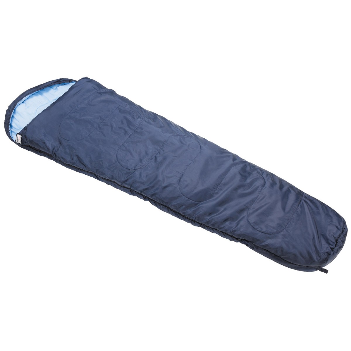 FOX Outdoor spacák mumie dvouvrstvý MODRÝ