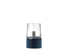 Bitz Nerezová olejová lampa Blue 8,5x14 cm