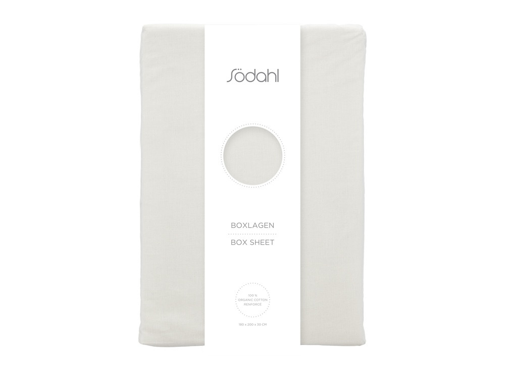 Södahl Napínací prostěradlo 180x200x30 Calm Offwhite