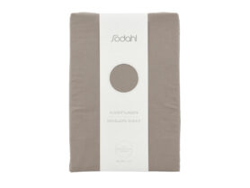 Södahl Prostěradlo na přistýlkové matrace 90x200x8 Calm Taupe