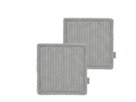 Södahl Kuchyňské chňapky 20x20 2ks Line Stone Grey