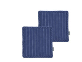 Södahl Kuchyňské chňapky 20x20 2ks Line Royal Blue