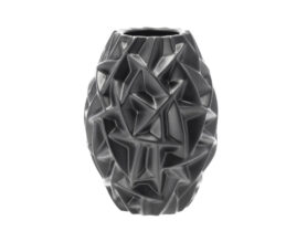 Morsø Porcelánová váza Willow Black 26 cm
