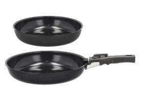 Holm Sada pánví s odnímatelnou rukojetí 24/28 cm Black