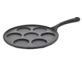 Holm Litinová pánev na lívance (na 7 ks) 23,5 cm Black