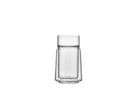 Jacob Jensen Dvoustěnná sklenice na latté Clear 33 cl