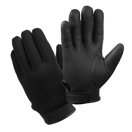 Rukavice taktické THERMOBLOCK neoprenové ČERNÉ vel. L