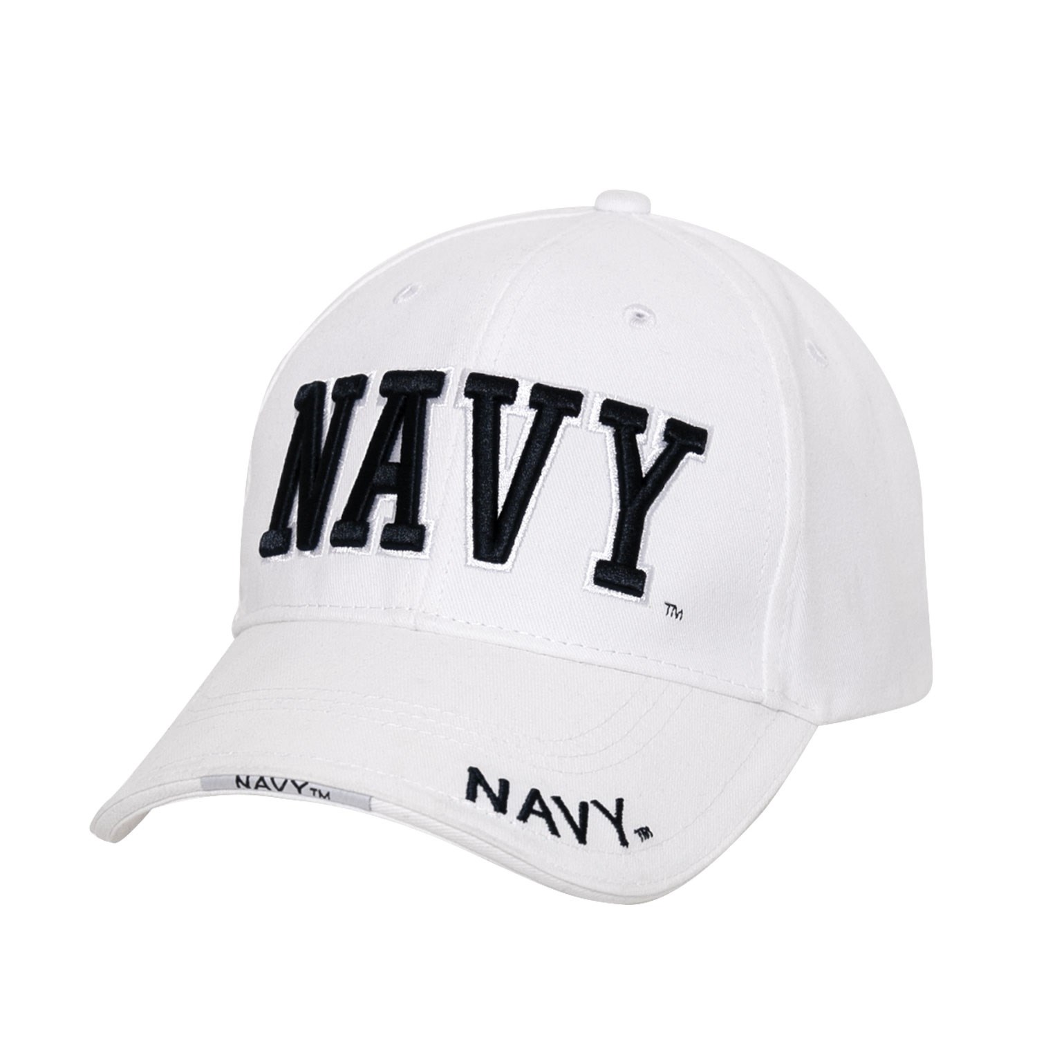ROTHCO čepice DELUXE NAVY baseball BÍLÁ